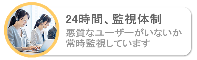 24時間監視体制